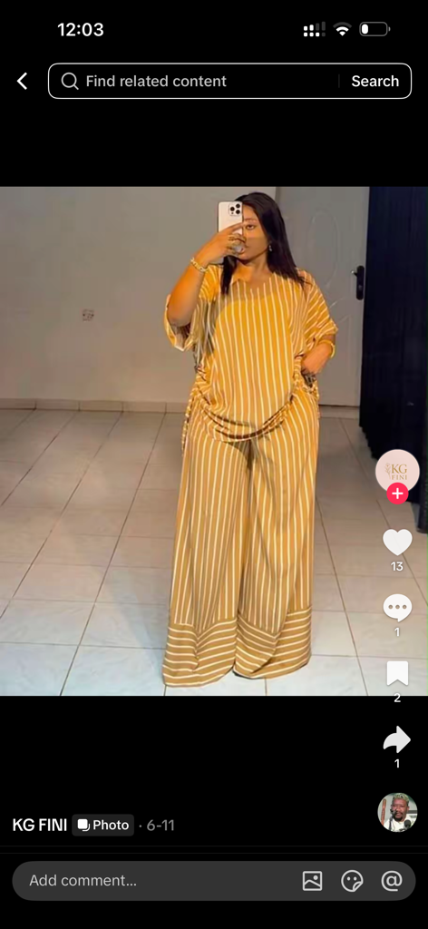 Ensemble rayure