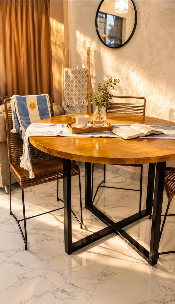 Mesa + 4 sillas tulum