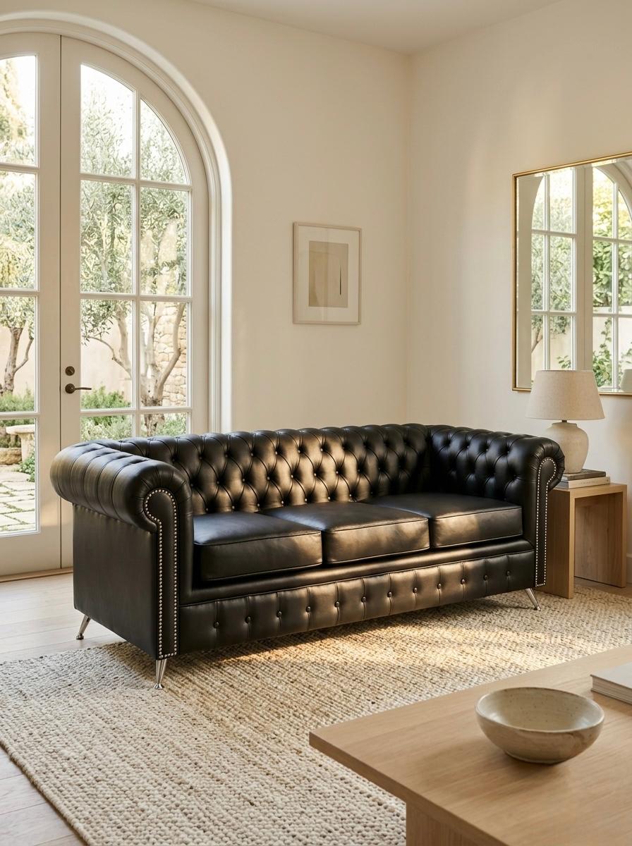 Sofa Chesterfield 3 Cuerpos 5