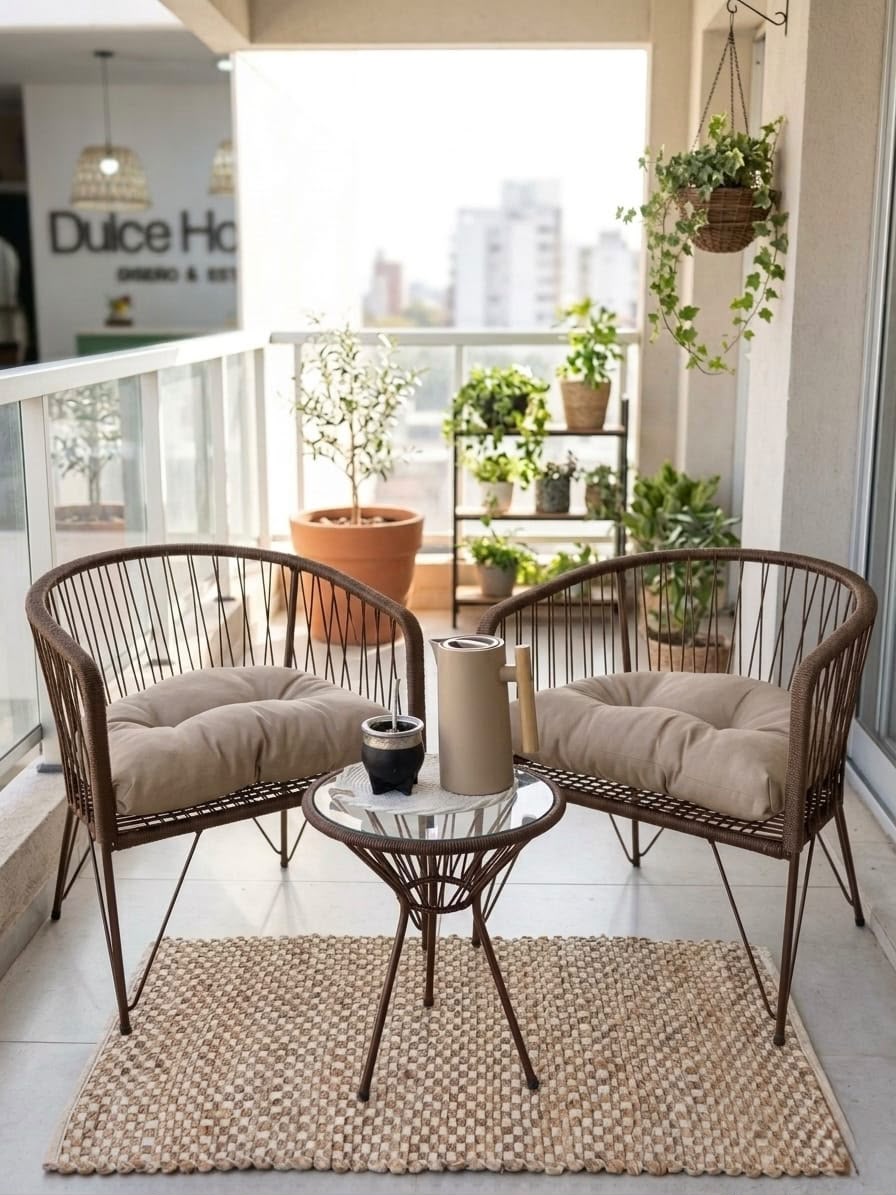 Combo de Sillones Gervasoni x2 + Mesa Ratona 5