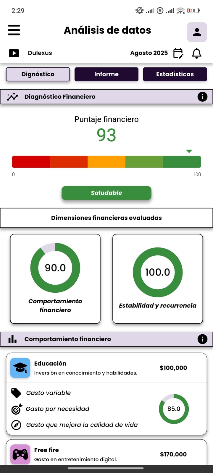 Análisis de datos y Reportes personalizados. - screen 2