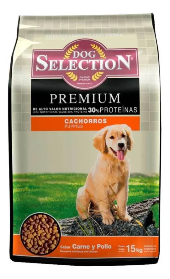 DOG SELECTION CACHORRO PREMIUM X 15 KG