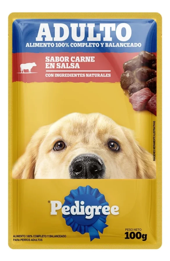 PEDIGREE LATA ADULTO CARNE X 340 G