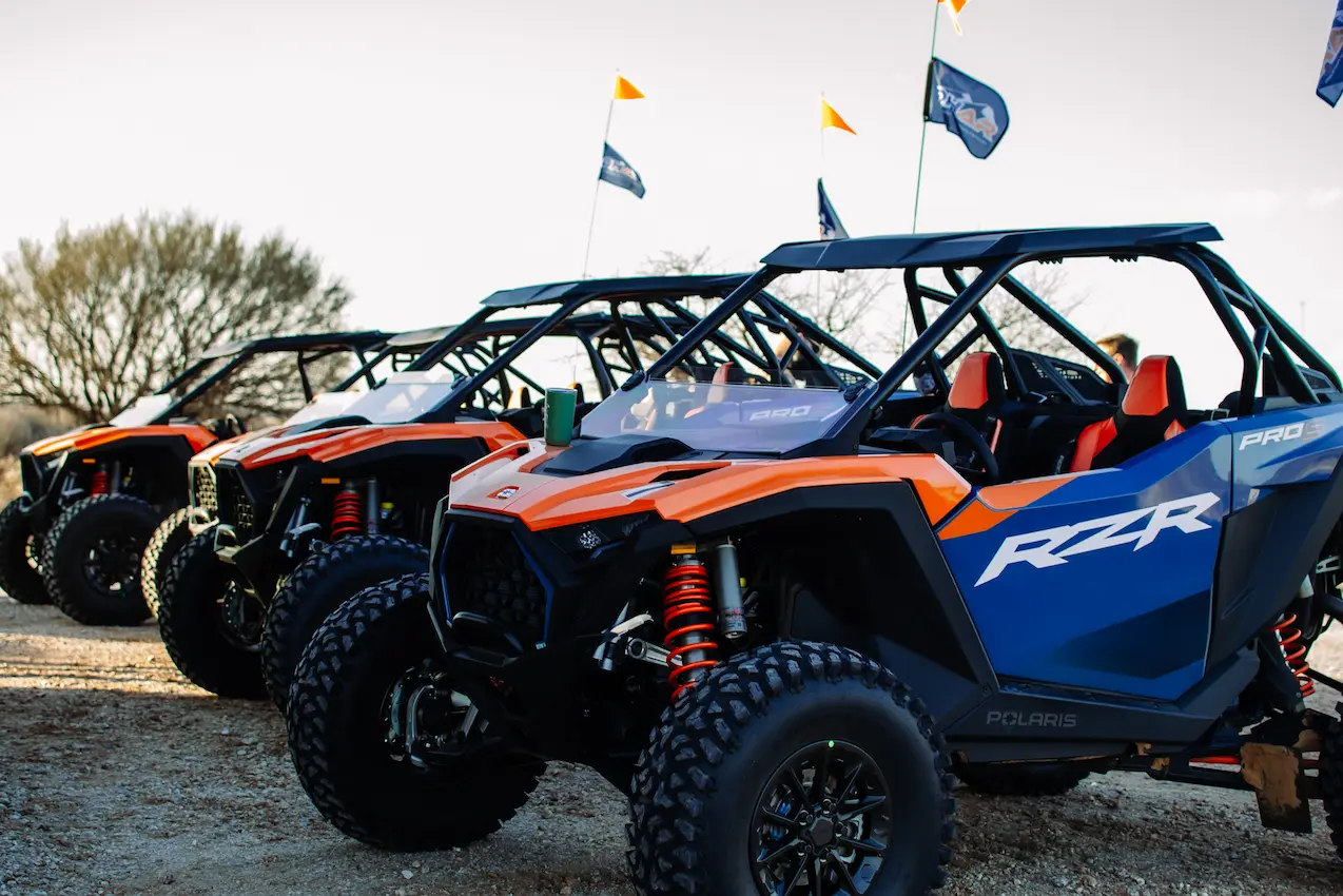 Polaris RZR Pro S rental at Little Sahara State Park in Waynoka