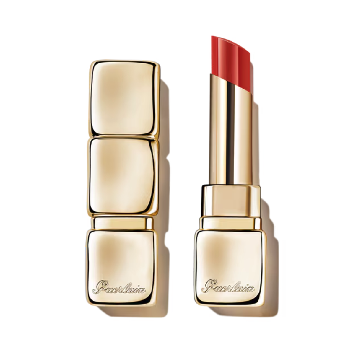 Guerlain KISSKISS SHINE BLOOM 95% NATURALLY-DERIVED INGREDIENTS LIPSTICK