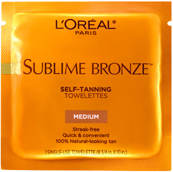 Loreal Paris Sublime Bronze Self-Tanning Body Towelettes