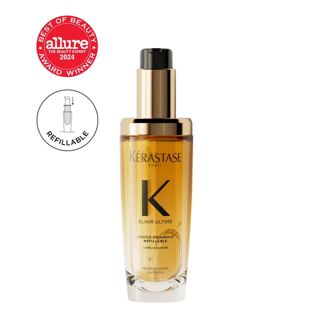 Kérastase Elixir Ultime L'Huile Originale Refillable Hair Oil 75ml