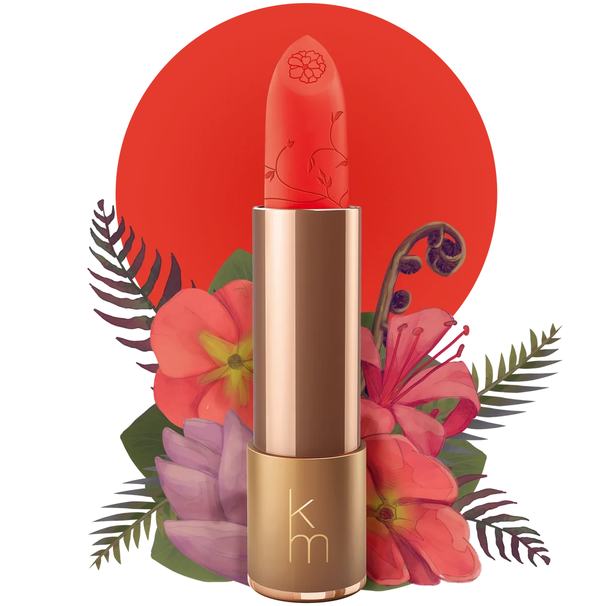 Karen Murrell 08 Coral Dawn - Natural Lipstick