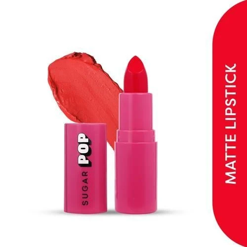 SUGAR Cosmetics India SUGAR POP Matte Lipstick - 02 Candy (TOI)