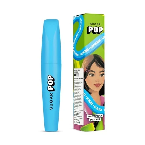 SUGAR Cosmetics India Waterproof Mascara - 01 Black