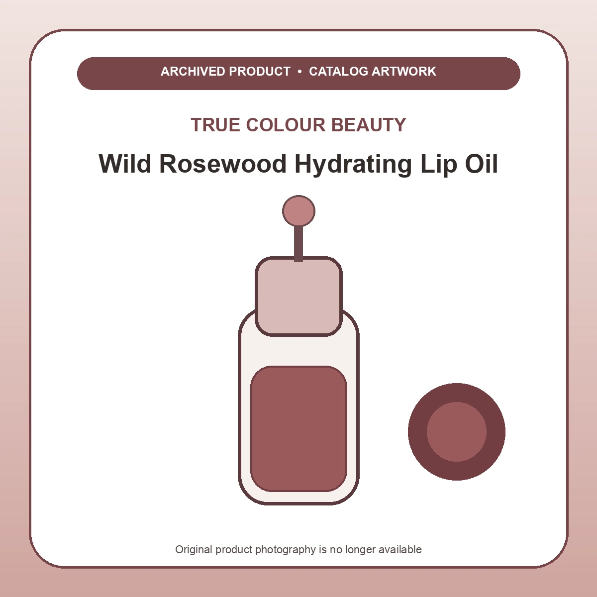 True Colour Beauty Wild Rosewood Hydrating Lip Oil