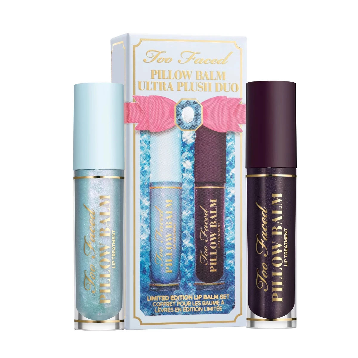 Too Faced Ultra Plush: Pillow Balm Lip Balm Duo