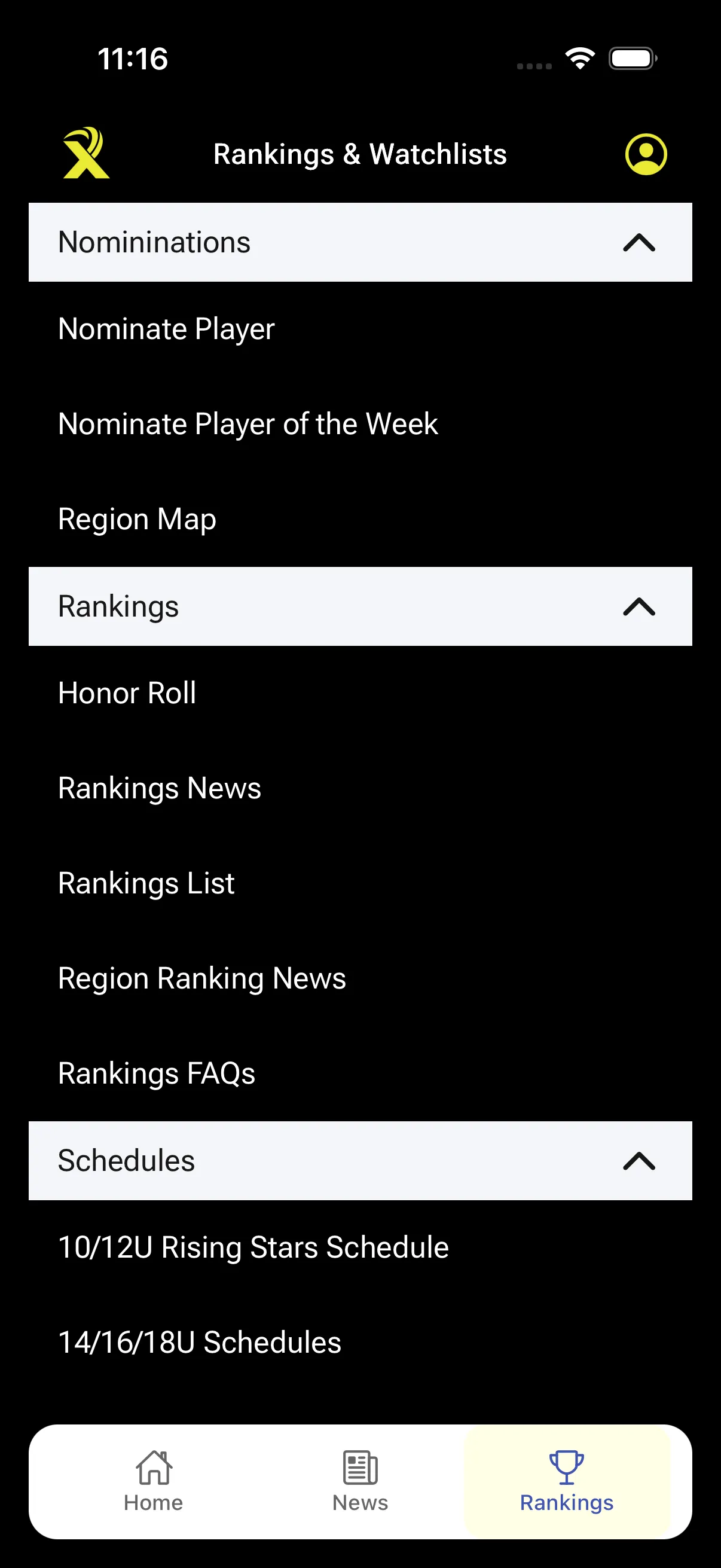 Rankings