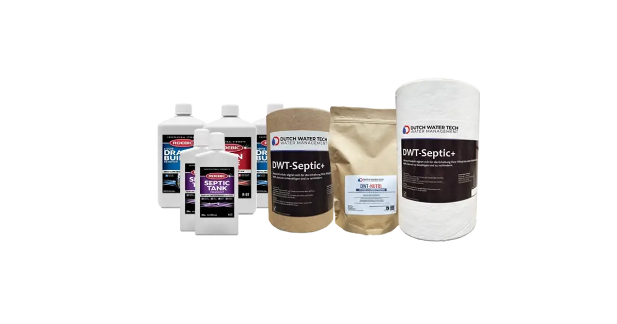 Doseerpompen | UV systemen | Septic tank bacteriën
