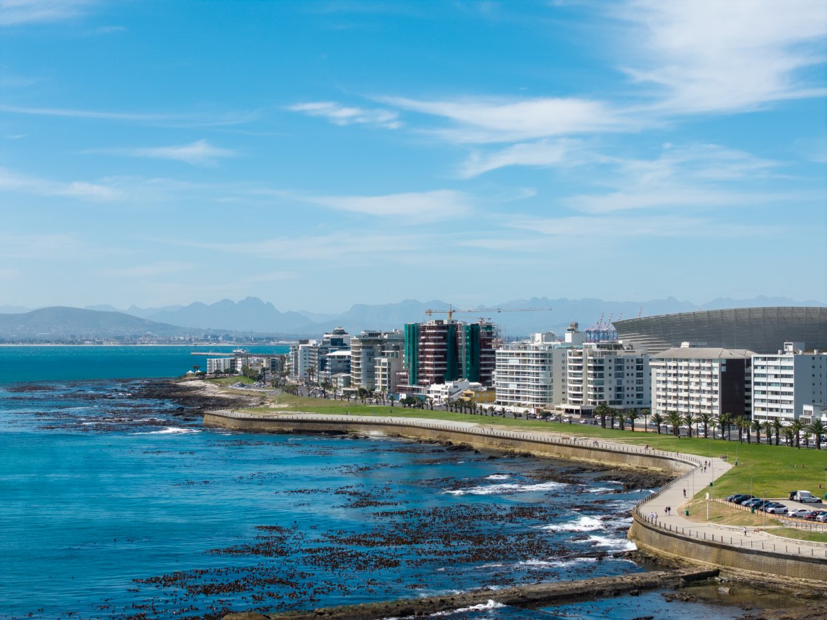 mouille point drone photo