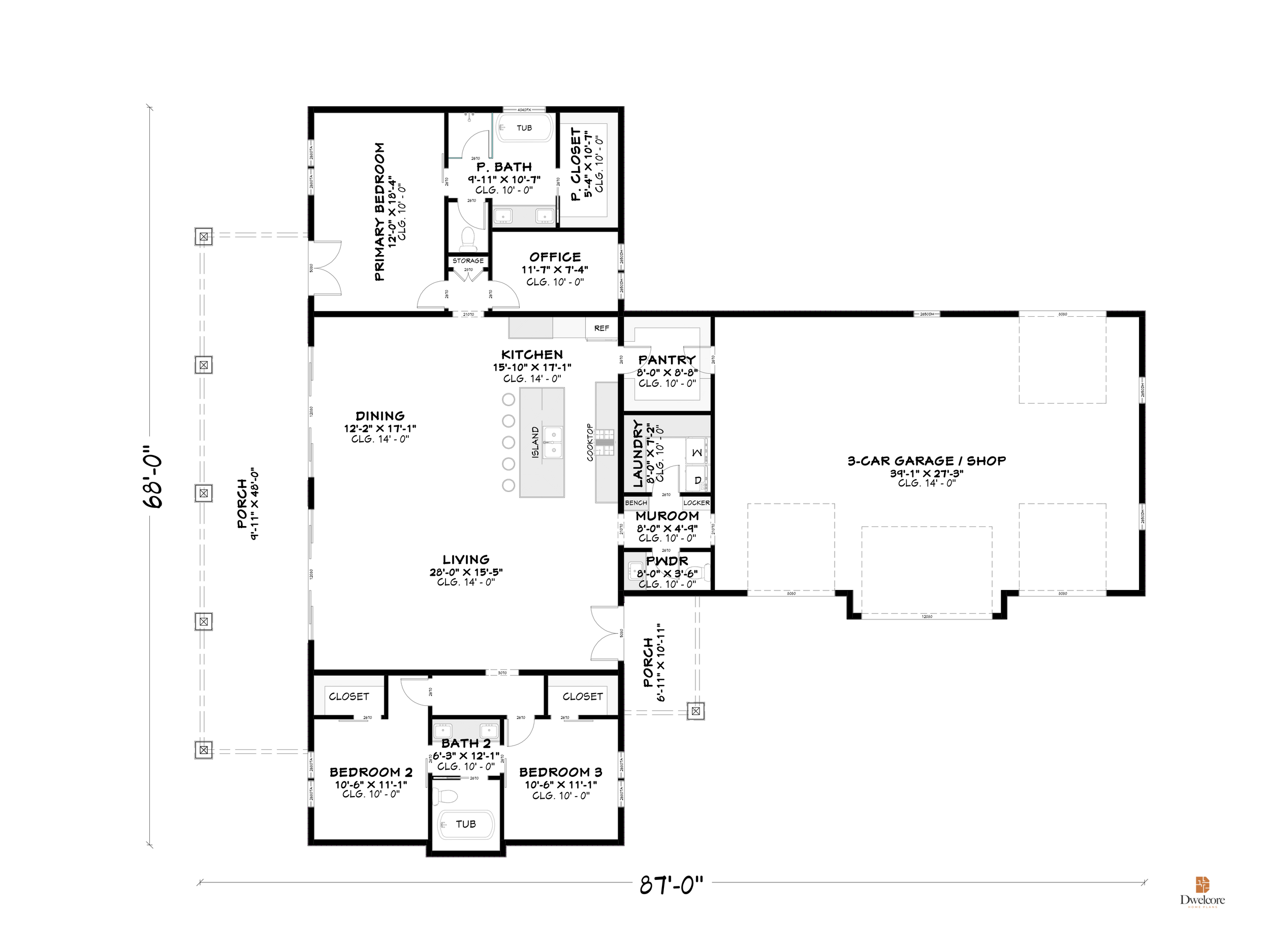 Winter Landing — 1st Floor