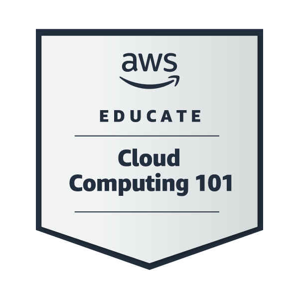 AWS Cloud Computing Badge
