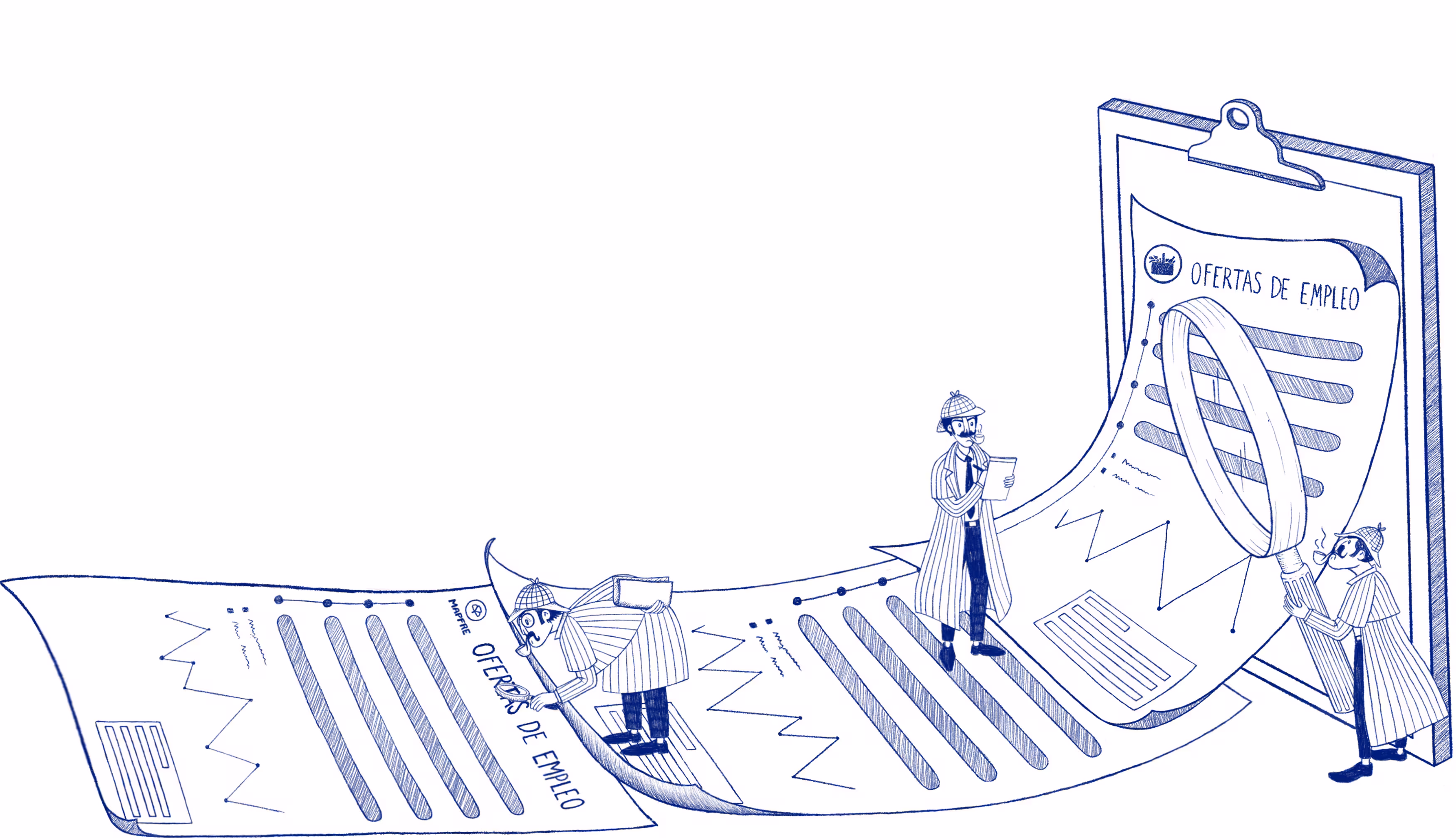 Ilustración del módulo de datos b2b de ofertas de empleo de empresas