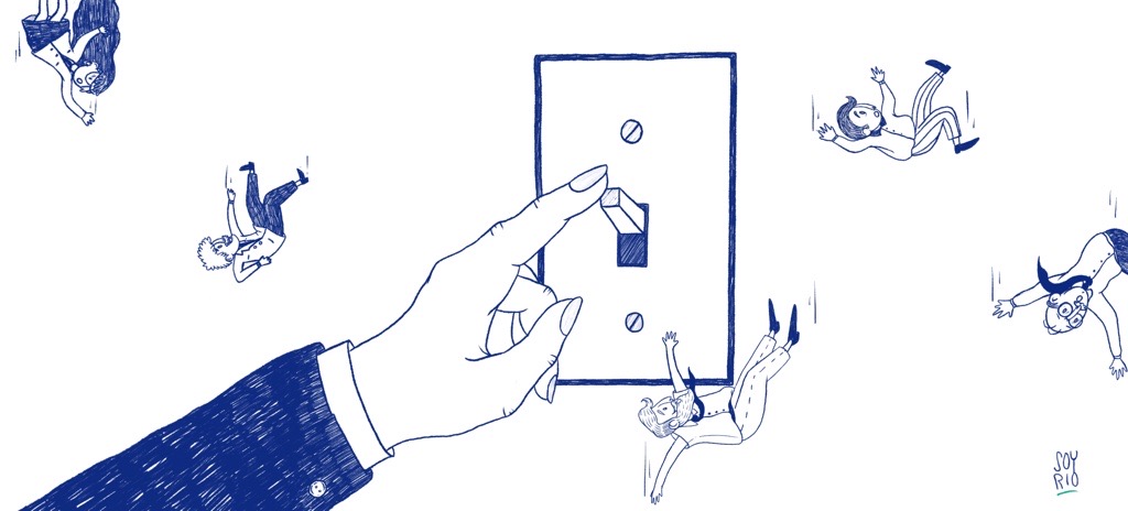 Ilustración empresas cerradas