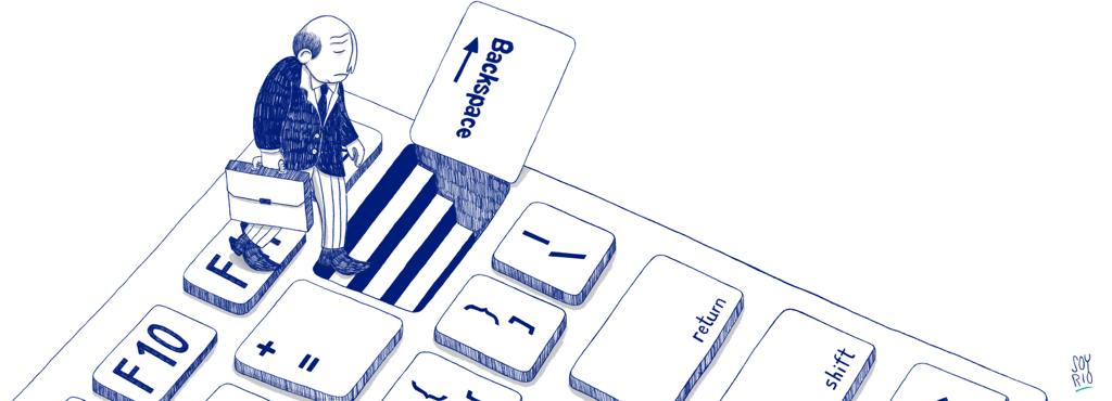 Ilustración empresas cerradas