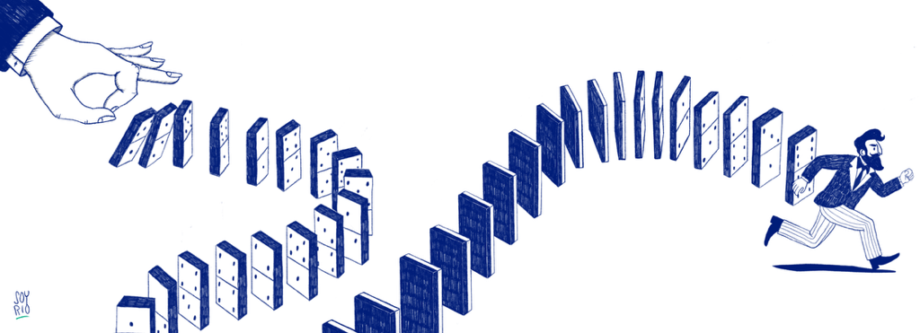 Ilustración empresas cerradas