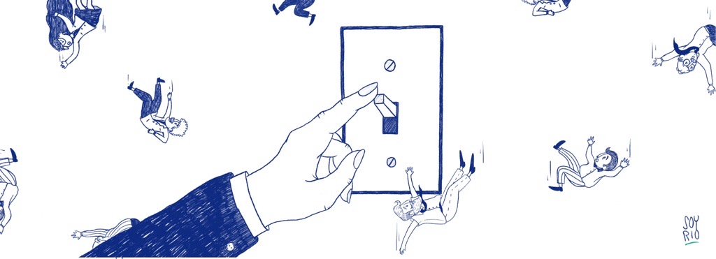 Ilustración empresas cerradas