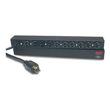 RACK PDU, Basic, 120V, 20A, L5-20P IN, (10) 5-20R OUT