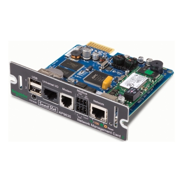 UPS Network Management Card 2 with Environmental Monitoring, Out of Band Access and Modbus
