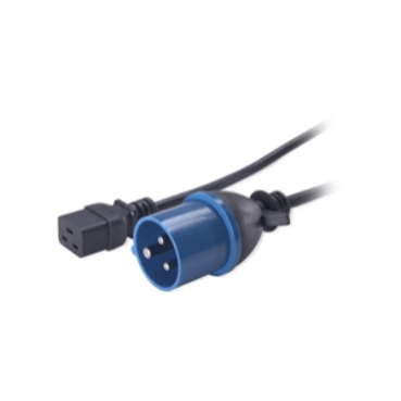 Pwr Cord 16A 230V C19 to IEC 309
