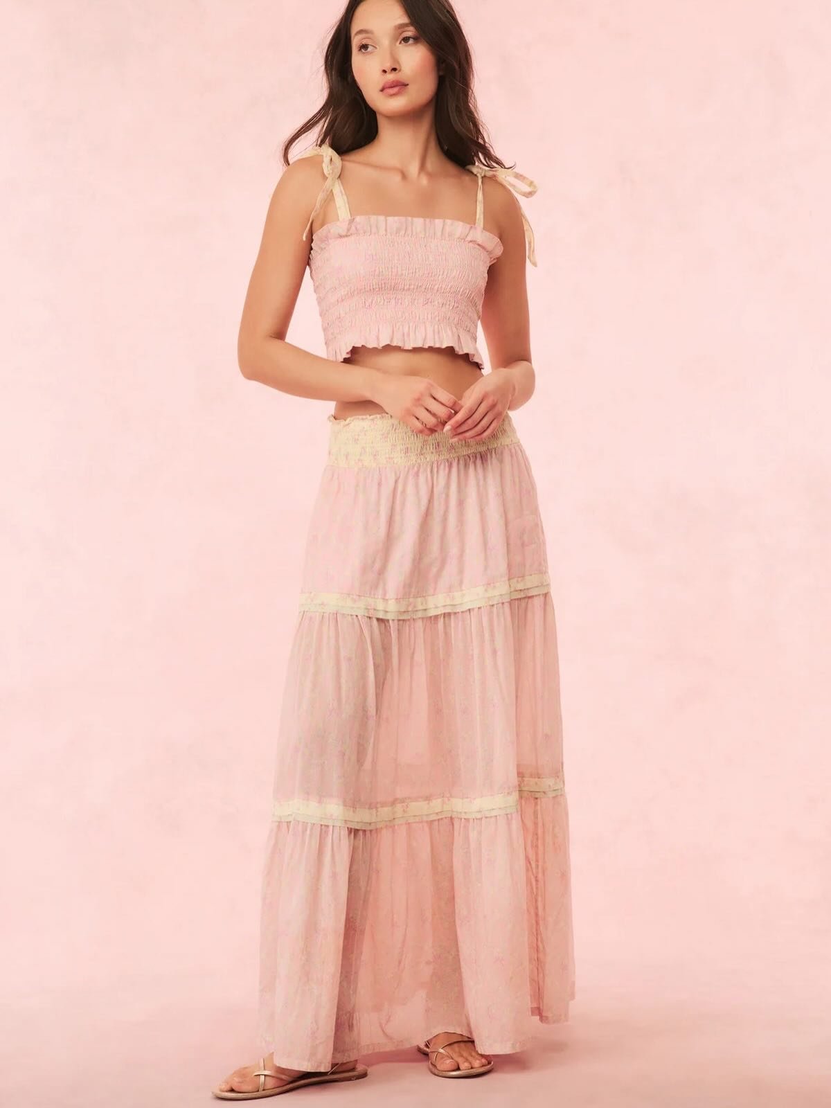 Loveshackfancy Corbin Top & Phia Maxi Skirt