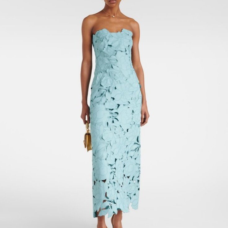 Costarellos Rivva Lace Cocktail Dress Dupe