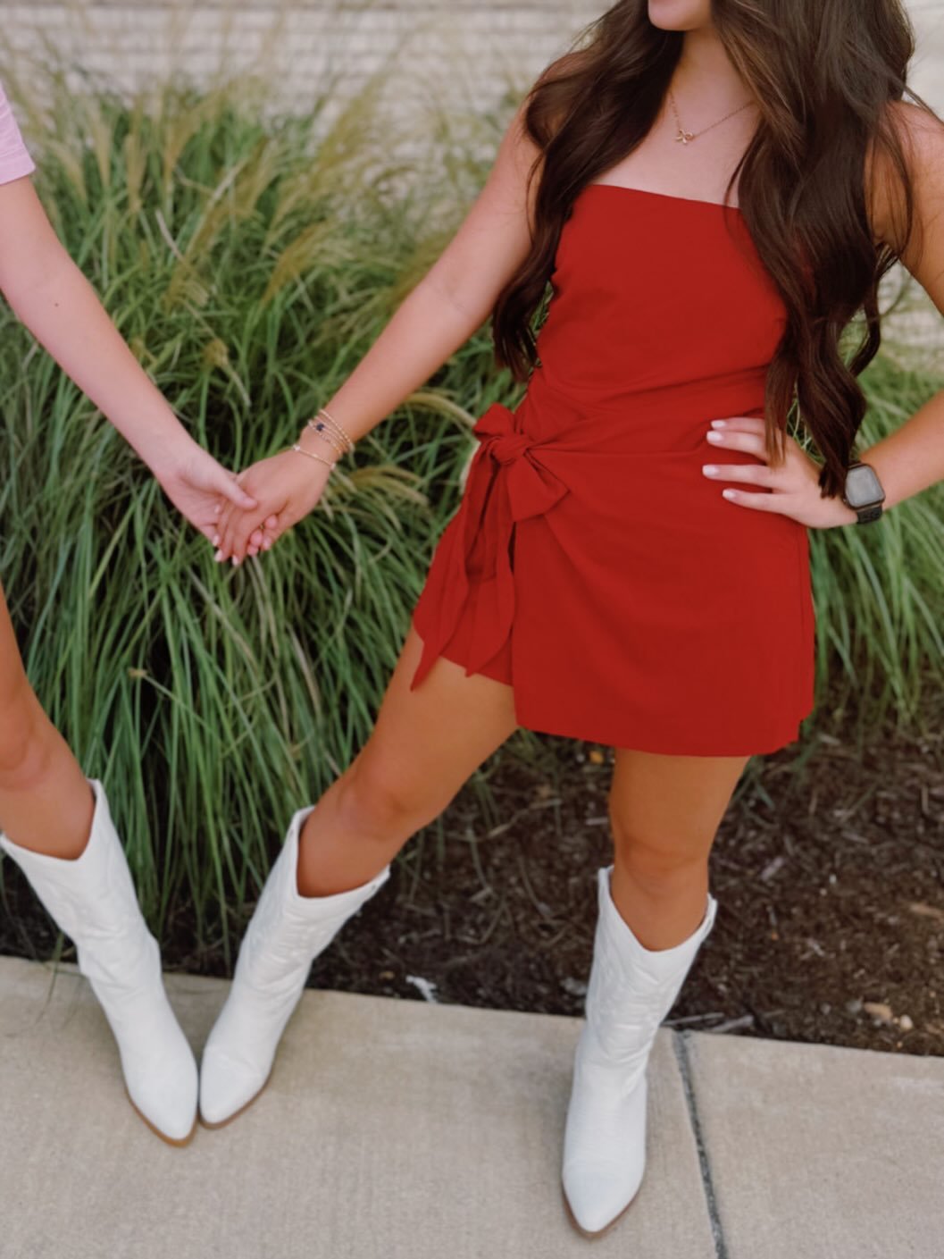 Unknown Red Romper