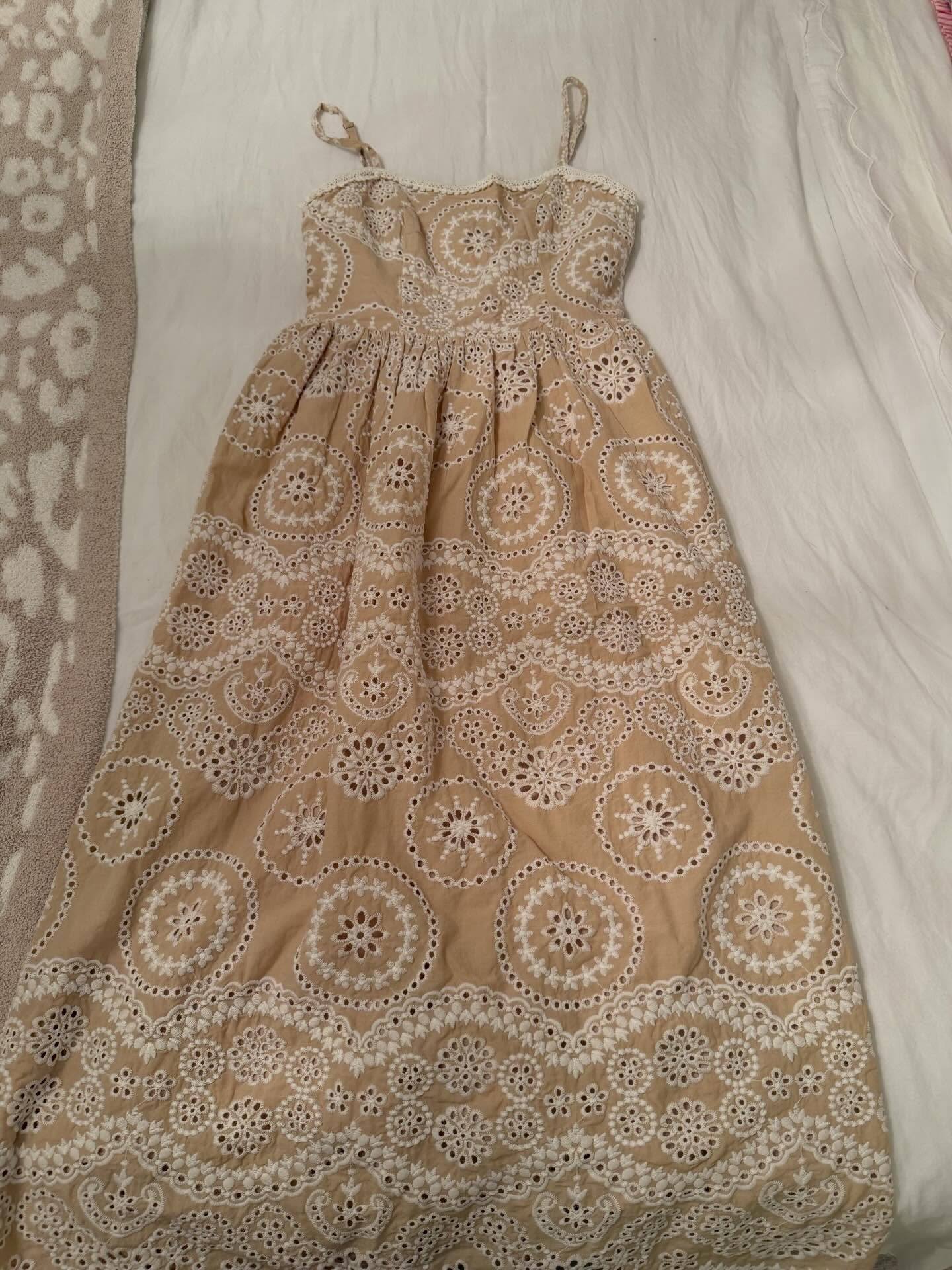 Tan Dress