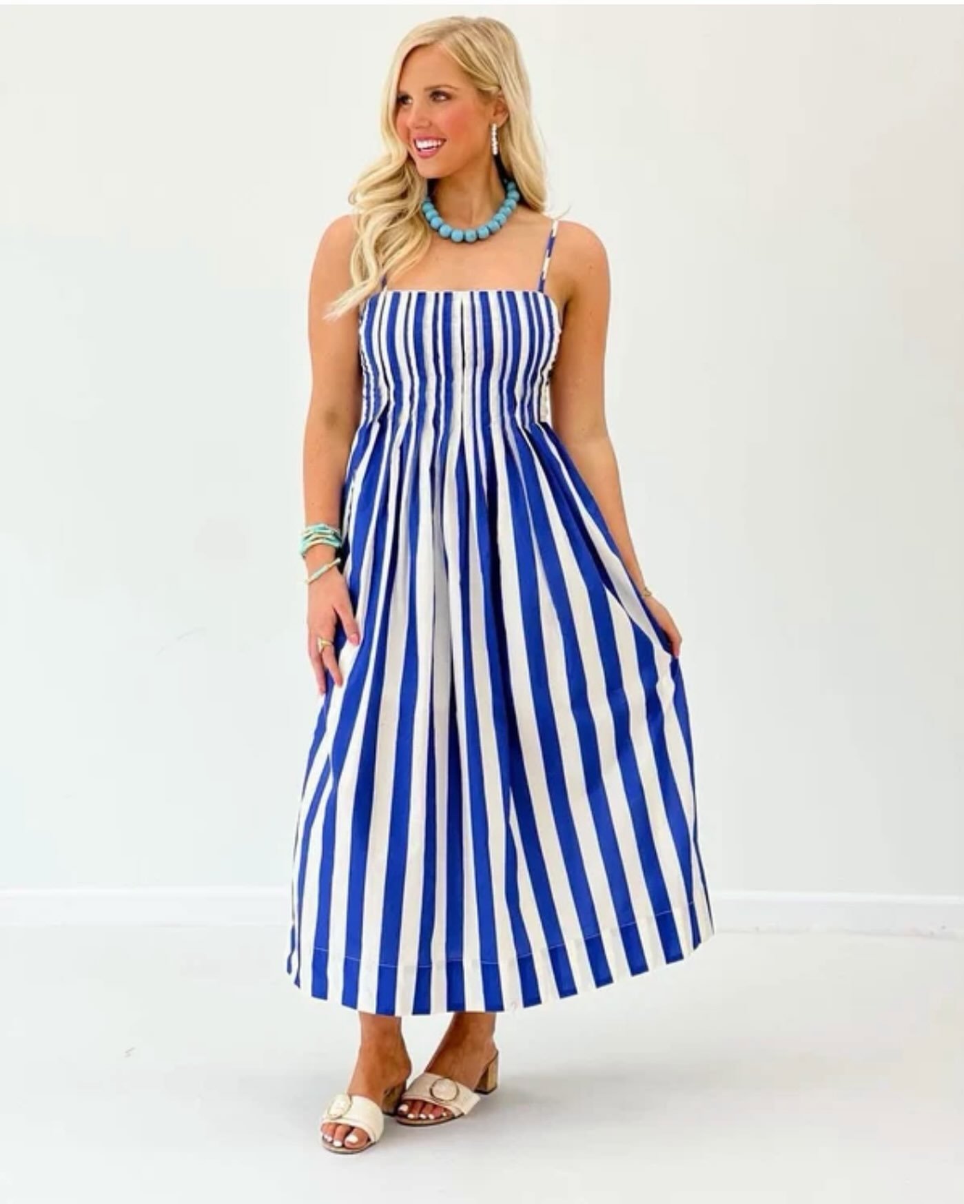 Midi Stripped Dress
