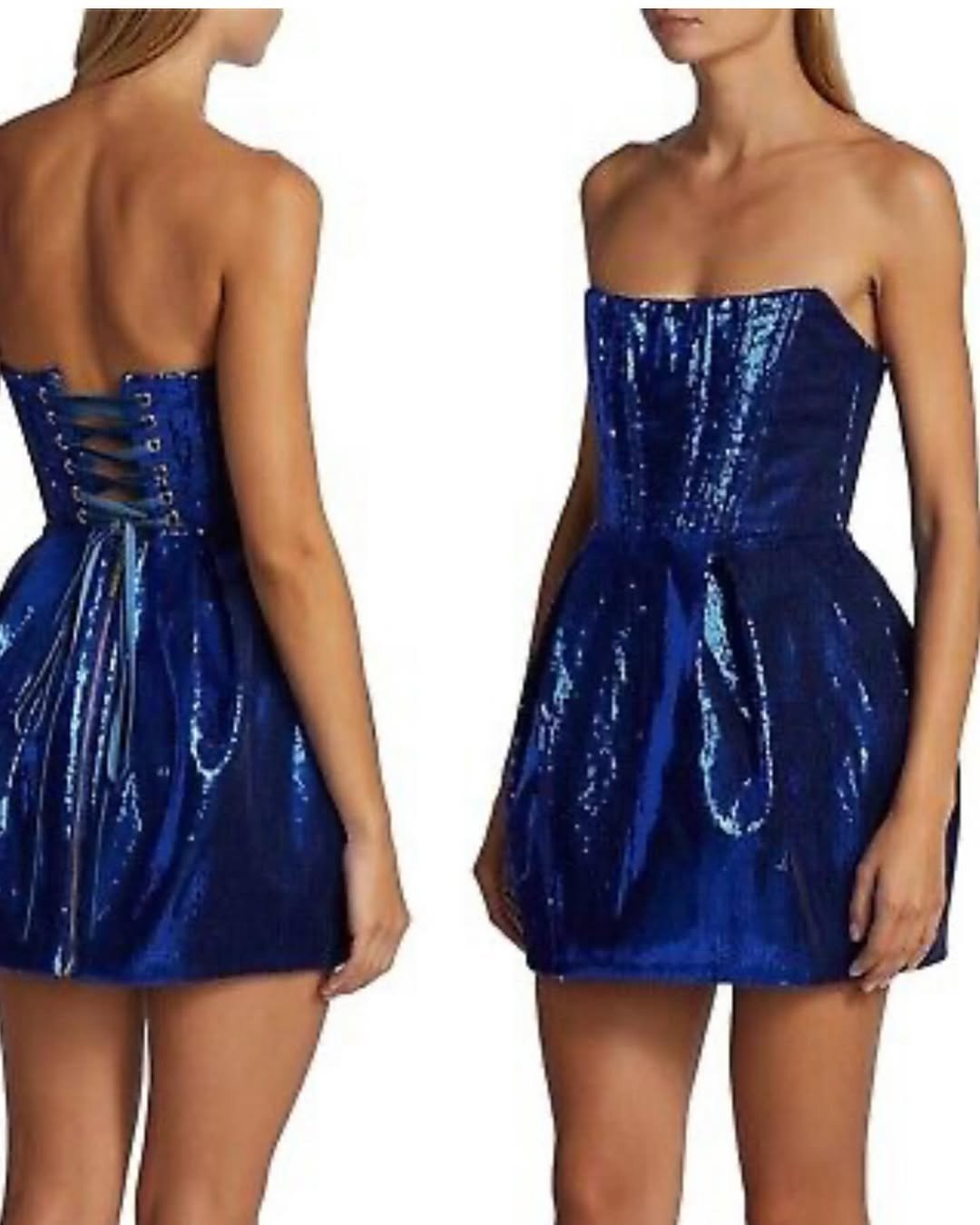 Maraya Sequin Corset Mini Dress