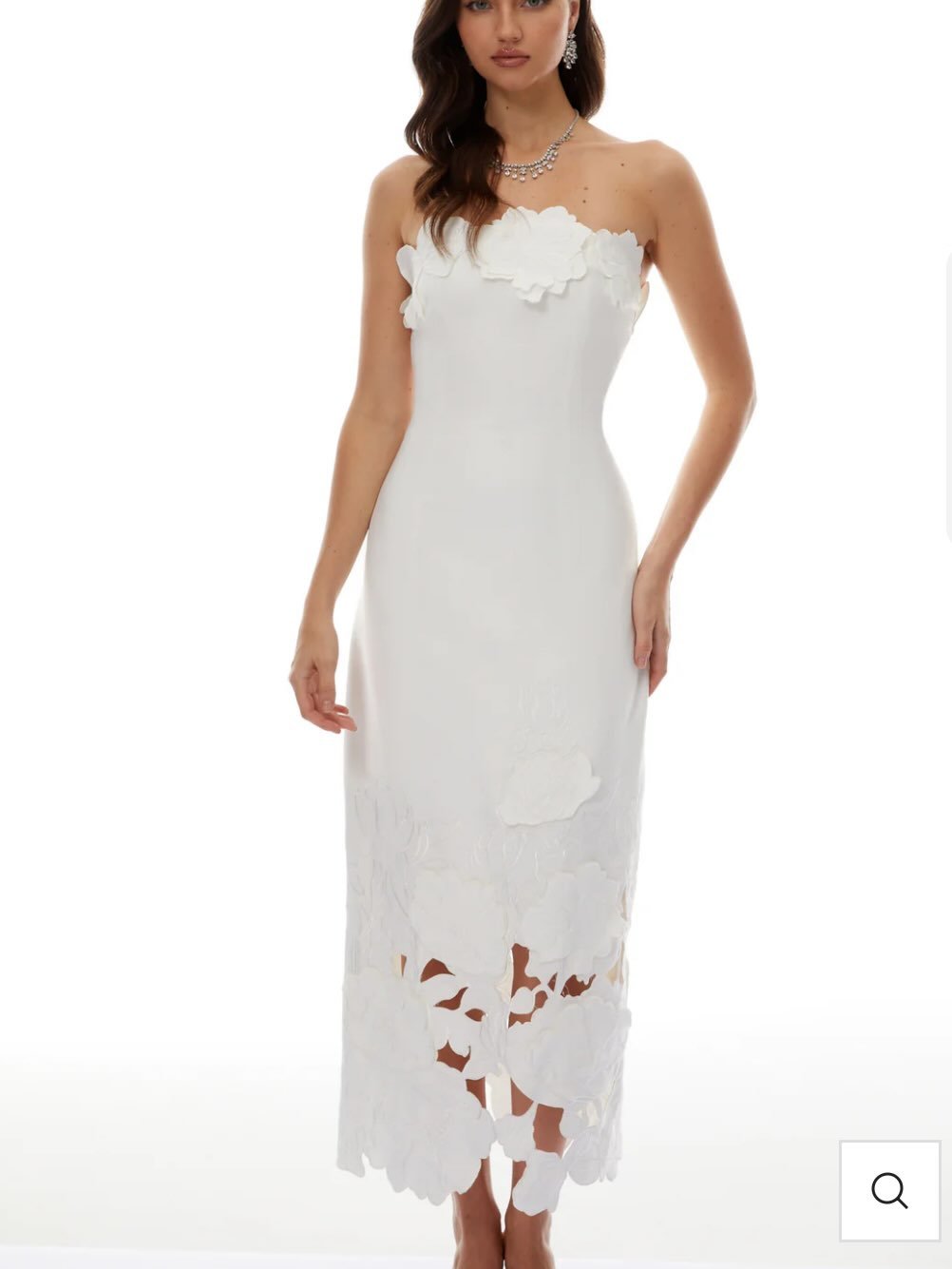White 3d Maxi