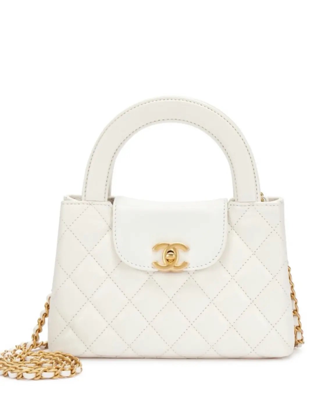 White Kelly Shopper