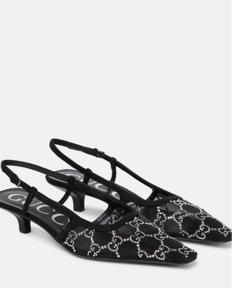 Sequin Kitten Heels