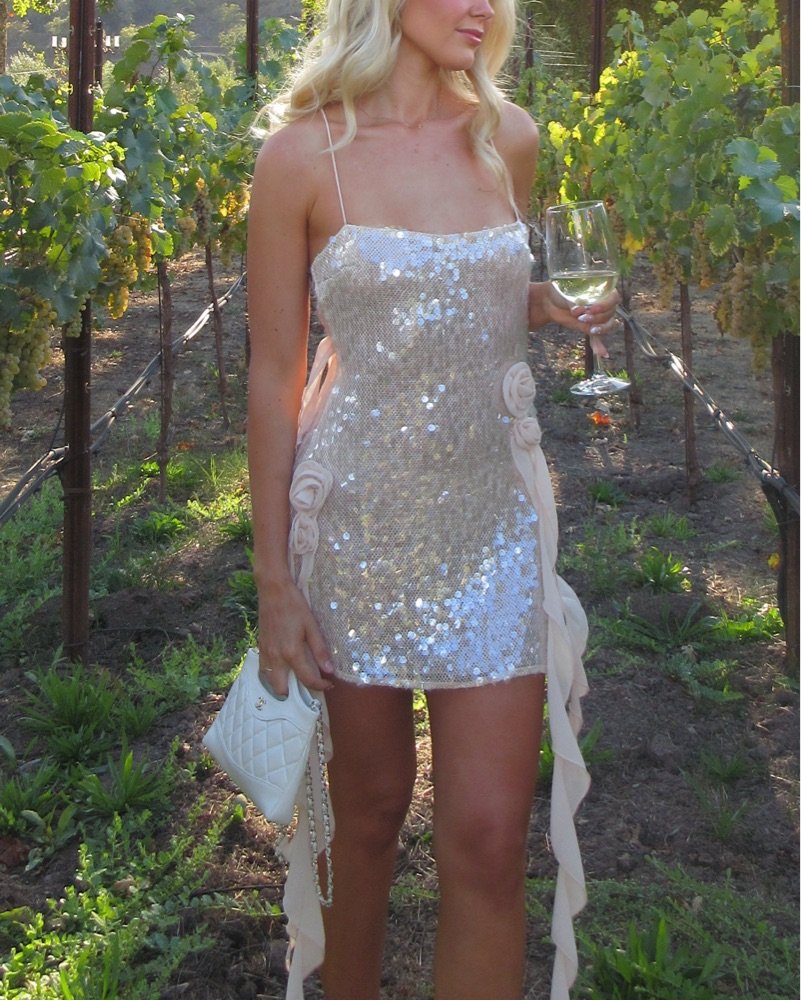 For Love & Lemons For Love and Lemons Sydney Sequin Mini