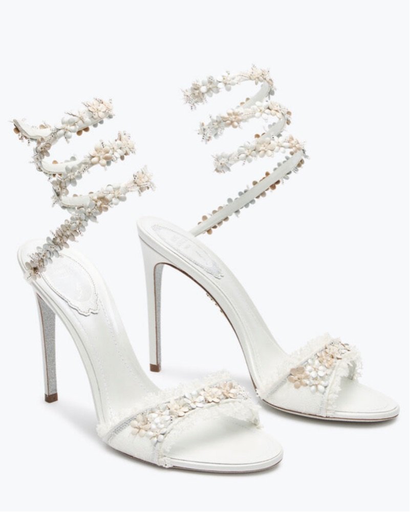 Rene Caovilla Bloom Heels