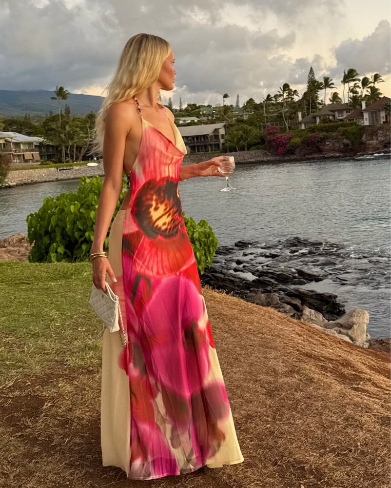 Pastel Floral Maxi