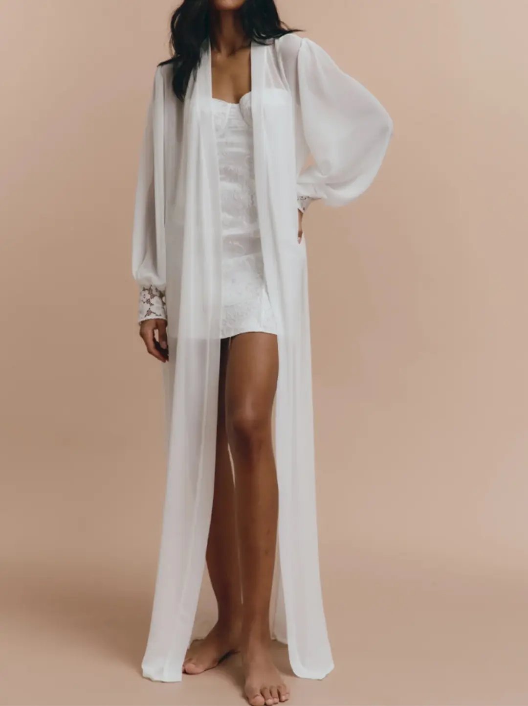 Bridal Robe + Slip