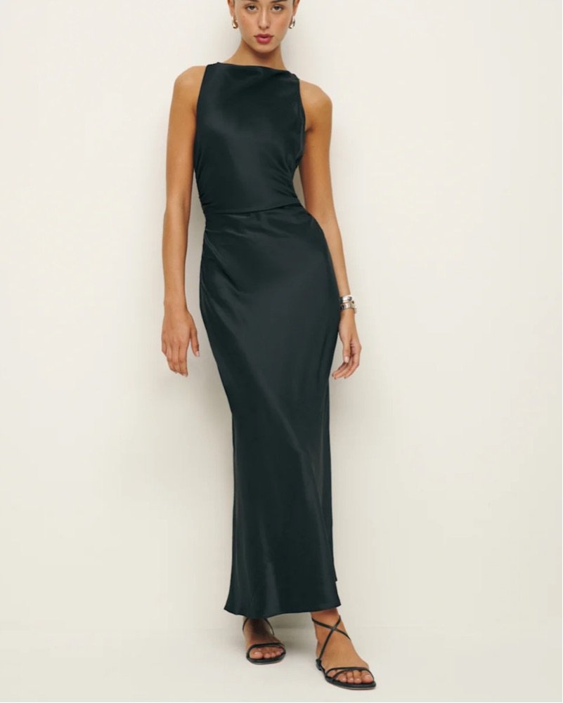 Casette Silk Dress