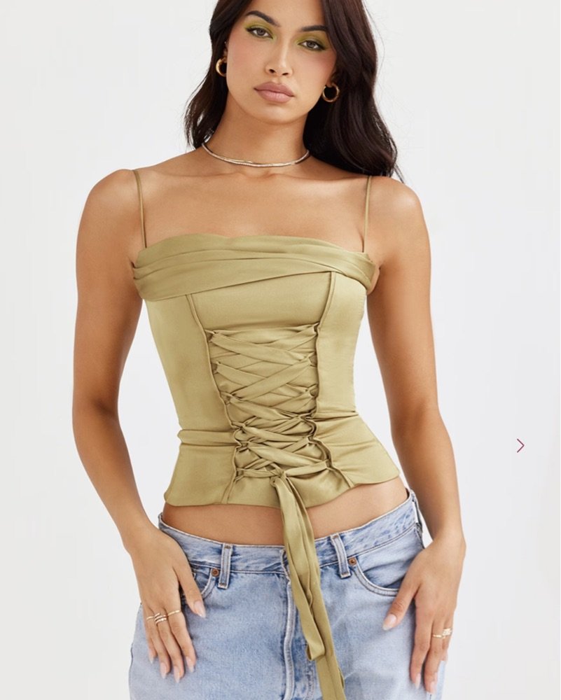 House of CB Letitia Olive Corset
