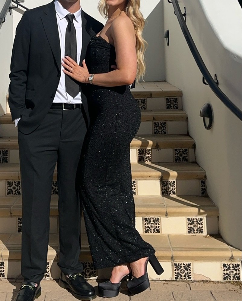 Embellished Maxi Dress