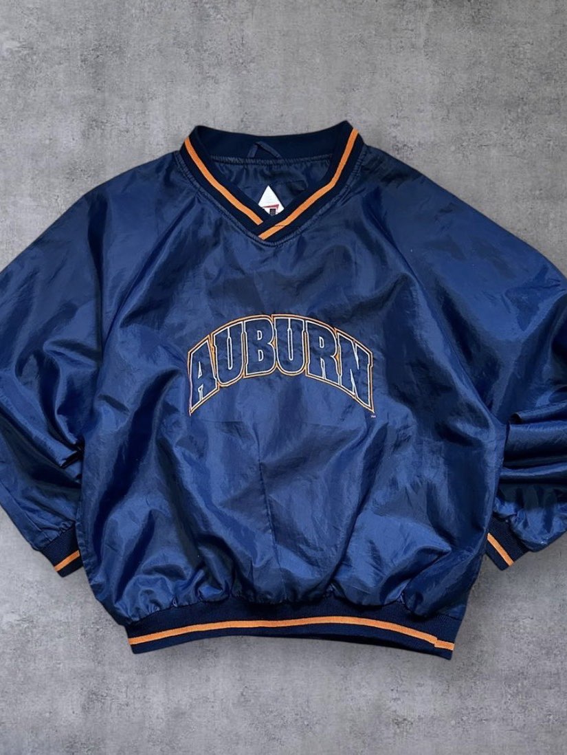 Vintage Auburn Windbreaker