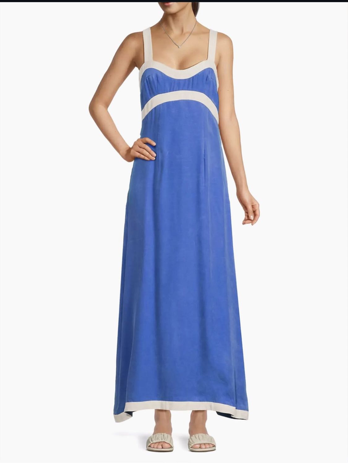 Sancia blue mixi dress