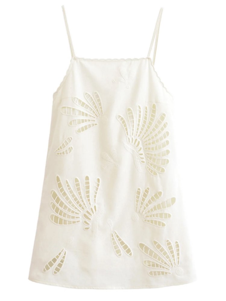Zara White Mini Dress