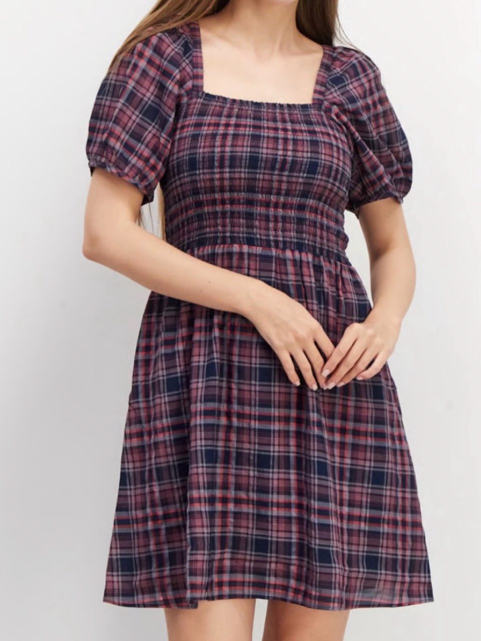 Madewell Lucie Puff Sleeve Mini dress