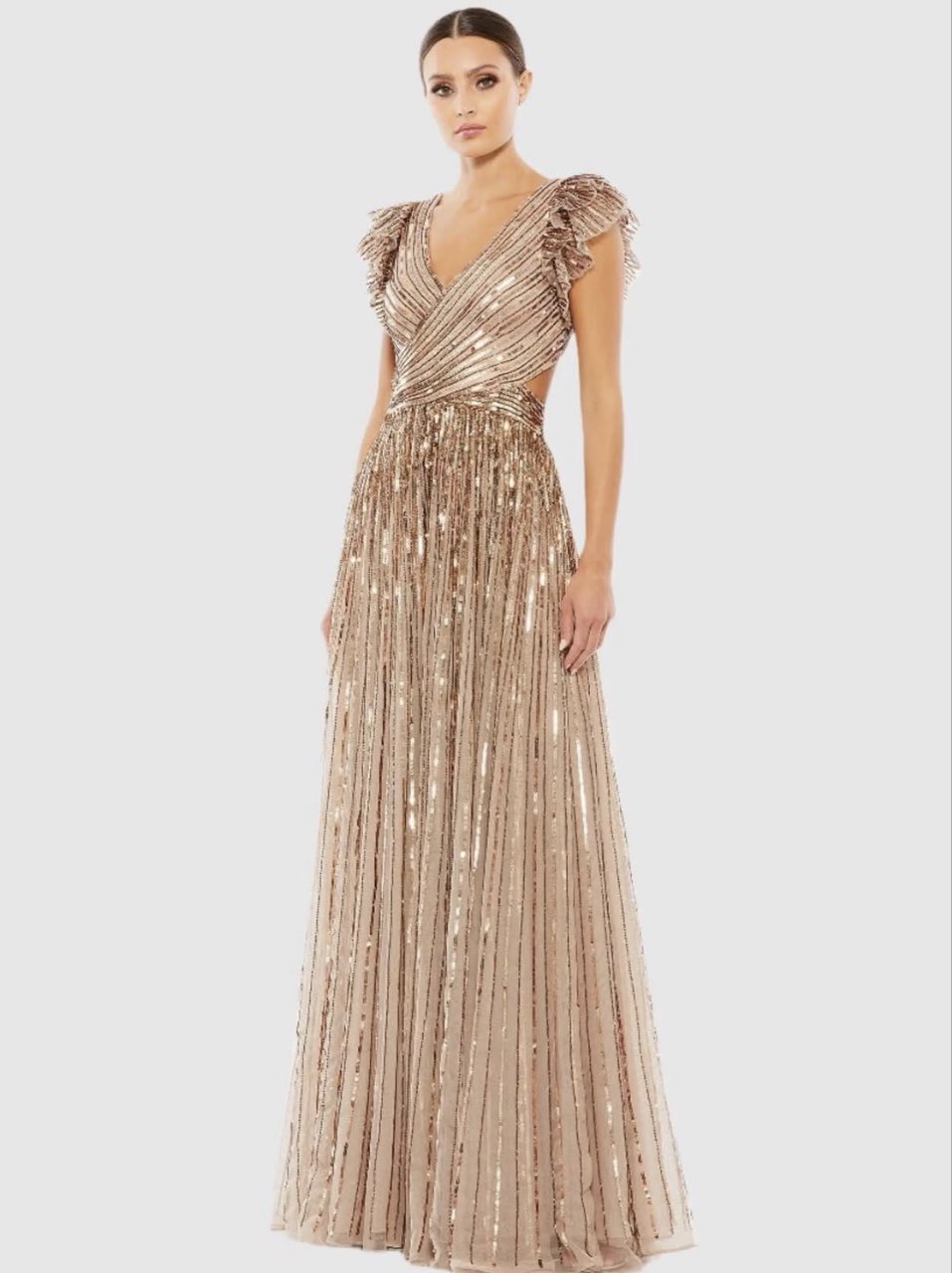 Ieena Gold Gown